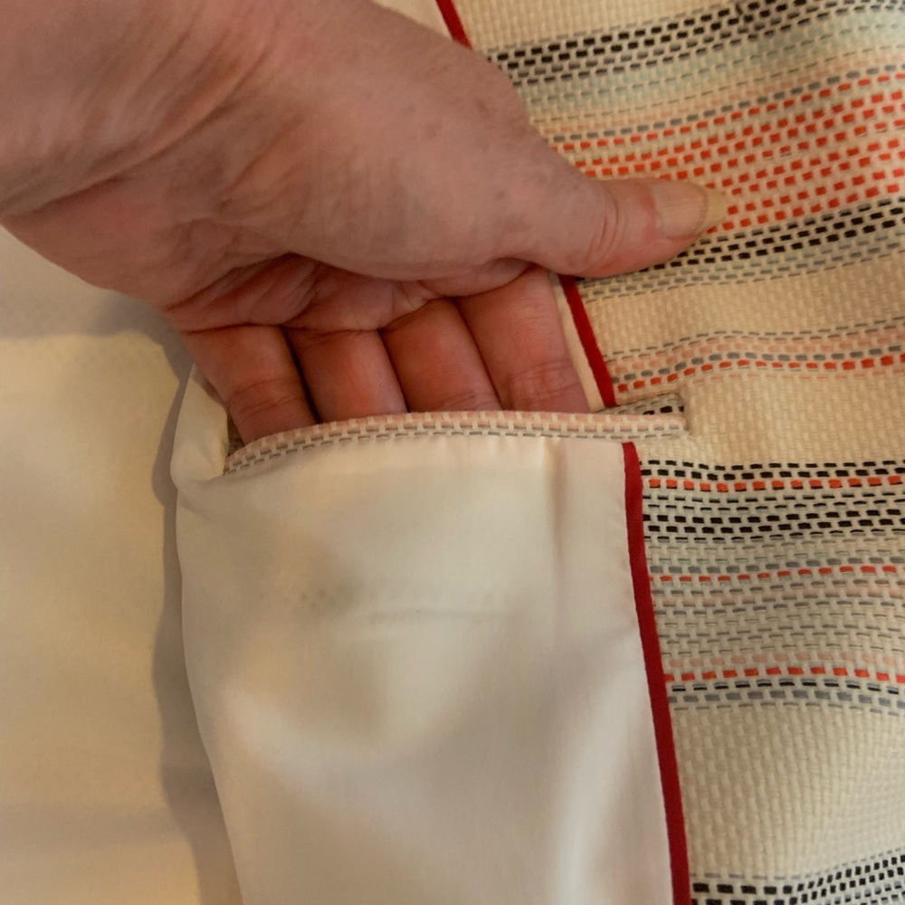 Tommy Hilfiger Multicolor Striped Blazer Women’s Size 8 NWOT - Picture 8 of 14